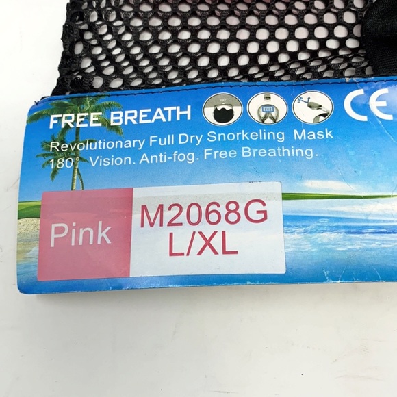 Free Breath 180 Degree Full Face Snorkel Mask - Picture 8 of 15